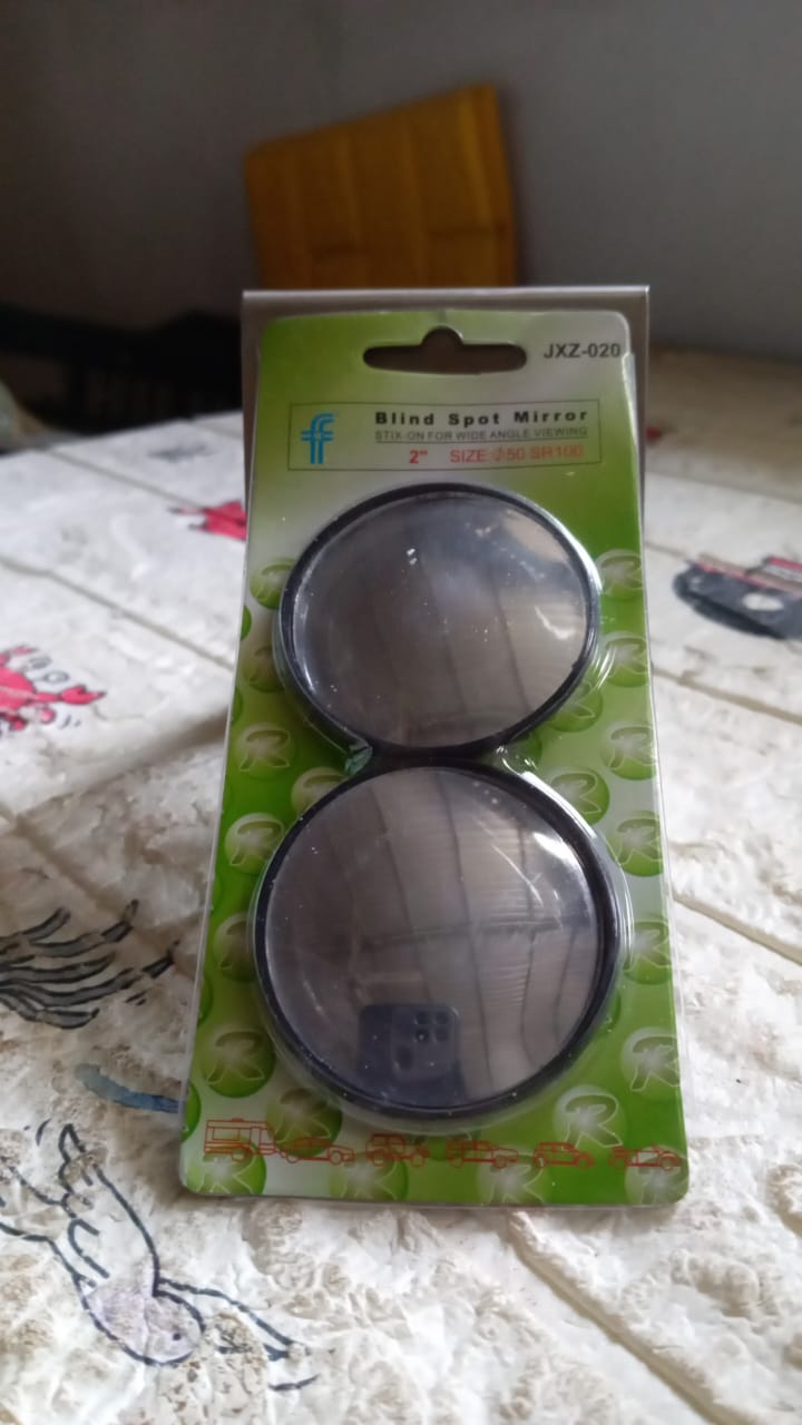 1517 Car Blind Spot Side Mirror Round HD Glass Blindspot Mirror Convex Rear View Mirror, Car Mirror Accessories Suitable All Cars, Frameless Design (2 Pcs Set ) 1517 Car Blind Spot Side Mirror Round HD Glass Blindspot Mirror Convex Rear View Mirror, Car Mirror Accessories Suitable All Cars, Frameless Design (2 Pcs Set )